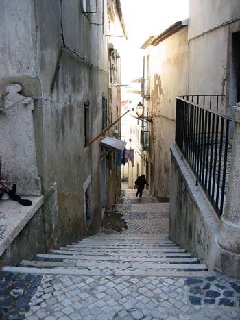 The Alfama district in Lisbon