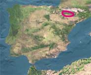 Key map, Aragonese Pyrenees