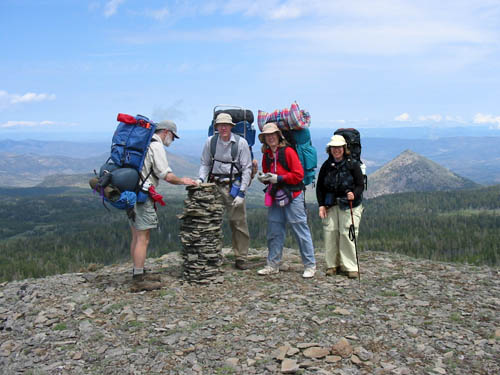 all of us at the cairn
