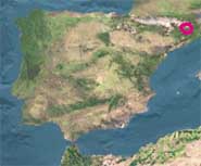 Key map, Carlit massif