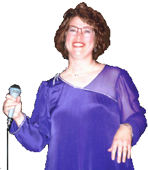 Ellen in a Blue Silk Dress